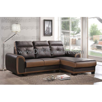 Leather L-Shape Sofa